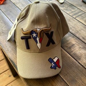 Men’s Texas baseball cap with Velcro closer